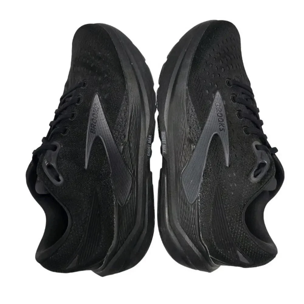 Brooks Ghost Max 3 Mens Size 10.5 Wide 2E Black Ebony Running Shoes 1104642E020